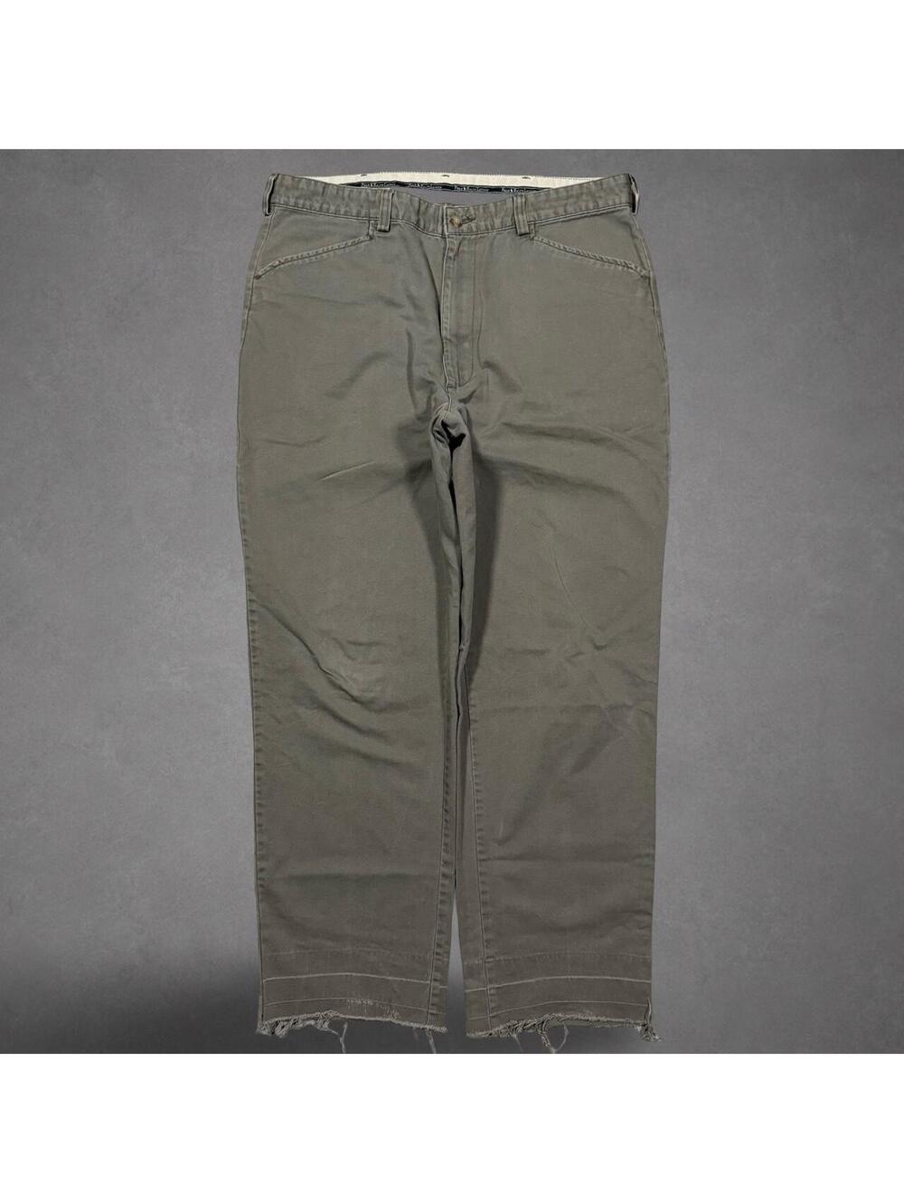 Polo Ralph Lauren Gray Straight Leg Chino Pants 36x32